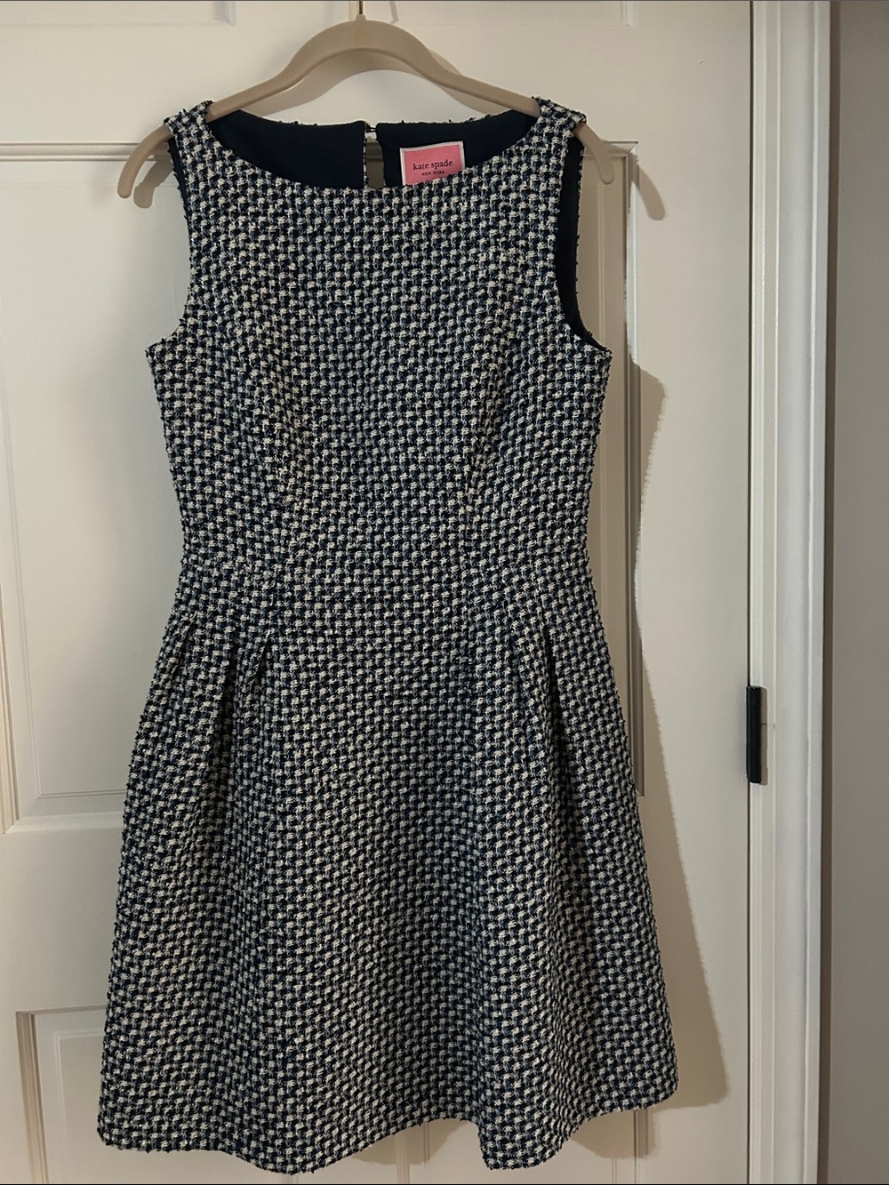 Kate Spade size 4 Tweed Sleeveless Fit-and-Flare Dress